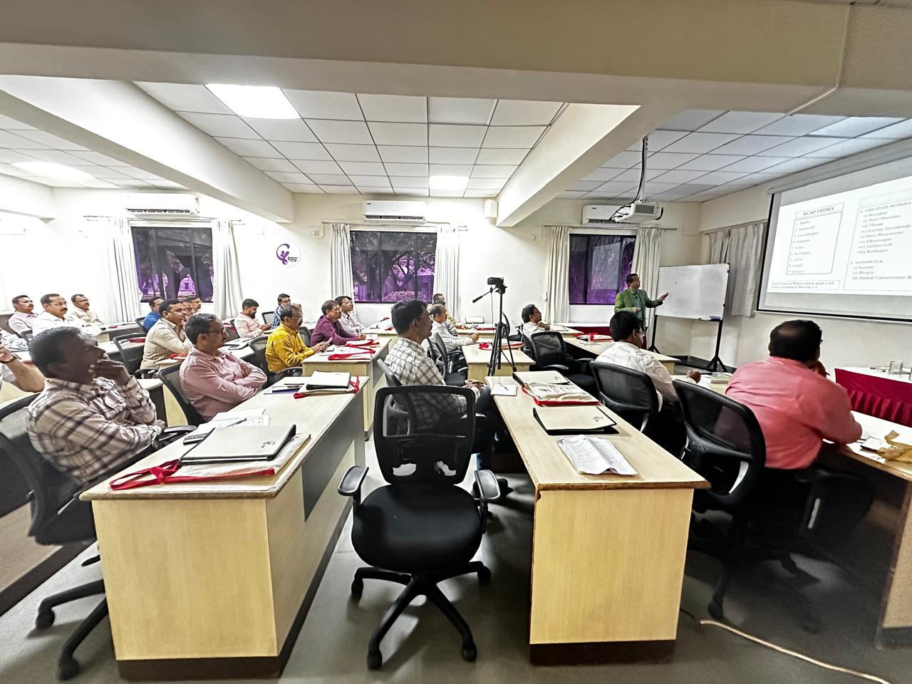 Training & Sensitization programme to MPCB Officials, At Yashada, Pune (Period 29th July 2024 To 22nd Aug 2024) 