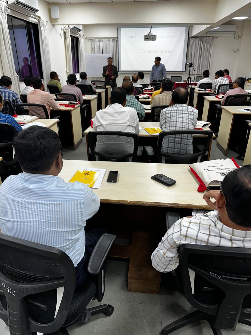 Training & Sensitization programme to MPCB Officials, At Yashada, Pune (Period 29th July 2024 To 22nd Aug 2024) 