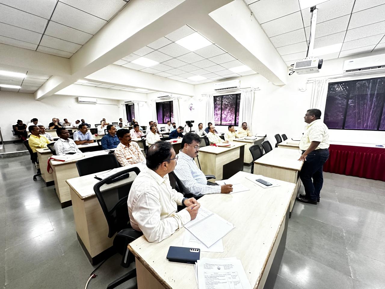 Training & Sensitization programme to MPCB Officials, At Yashada, Pune (Period 29th July 2024 To 22nd Aug 2024) 