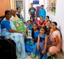 लोकसत्ता व म. प्र. नि. मंडळ यांच्या संयुक्त विद्यमाने पर्यावरण पूरक घरगुती गणेश उत्सव स्पर्धा २०१९